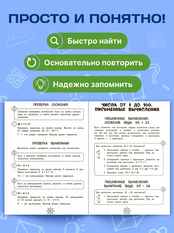 Книга Справочник по математике. 1 класс (Марина Иванова) — 6
