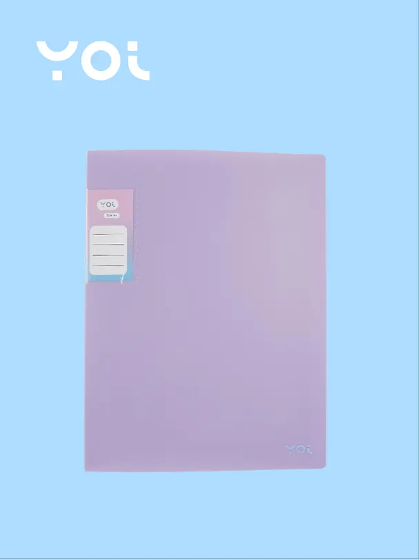 Папка с файлами «Pastel» А4, 20 файлов, в ассортименте, Yoi 3055395 — 2
