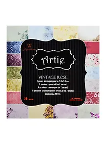 Набор бумаги для скрапбукинга Винтажная роза (705-210920-001) (36л.) (Рукоделие)
