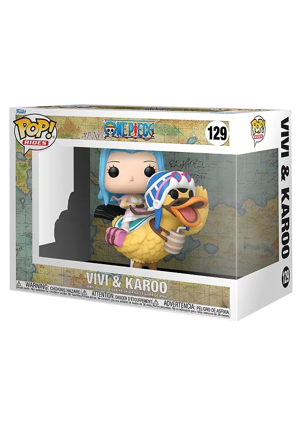 Фигурка Funko POP! Rides One Piece Vivi & Karoo (129) (Fun75584) 3118984 — 2