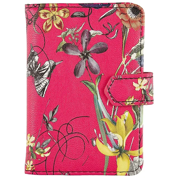 Визитница «Butterfly», розовая, 24 карты, 11 x 7.5 см 248862 — 1