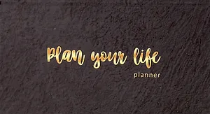 Планинг недат. 64л "In the plans" карманный, 7БЦ, мат.лам, выб.лак, офсет