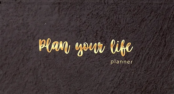 Планинг недат. 64л "In the plans" карманный, 7БЦ, мат.лам, выб.лак, офсет 2944451 — 1