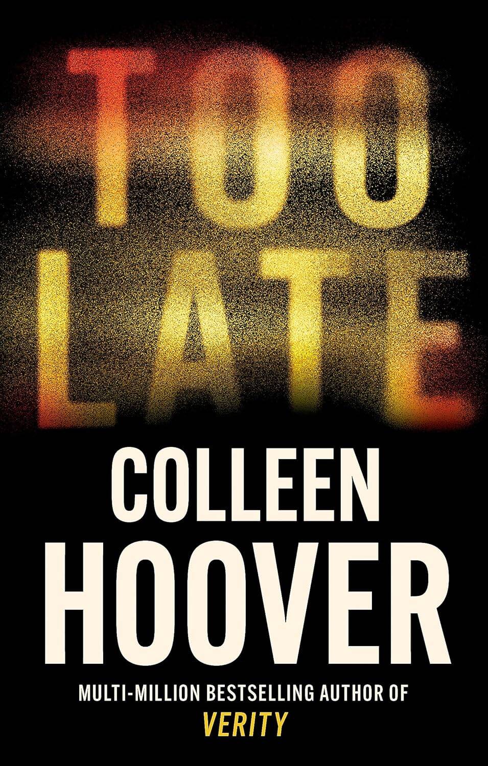 Обложка книги «Too Late»