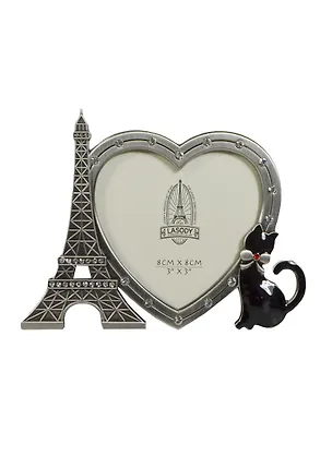 Фоторамка Париж кошка со стразами (8х8) (12х10) (723816) 2426608