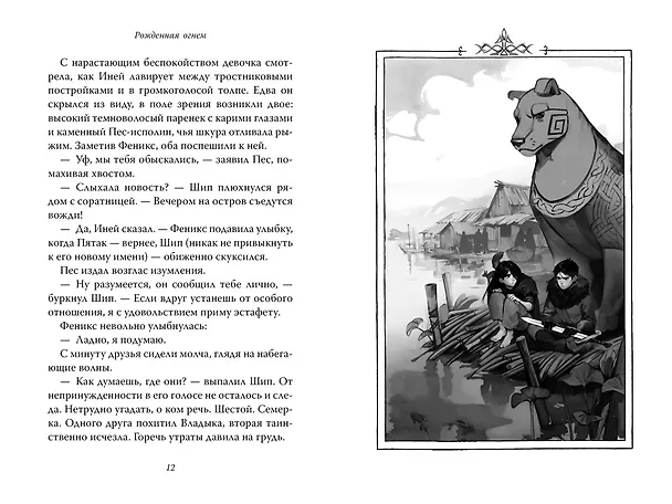 Книга Рожденная огнем. Книга 3. Синичка и Подземелье света (Ашлин Фаулер) — 9