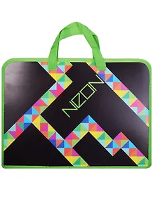 Папка для тетрадей А4 "Neon" на молнии с трех сторон  с ручкой