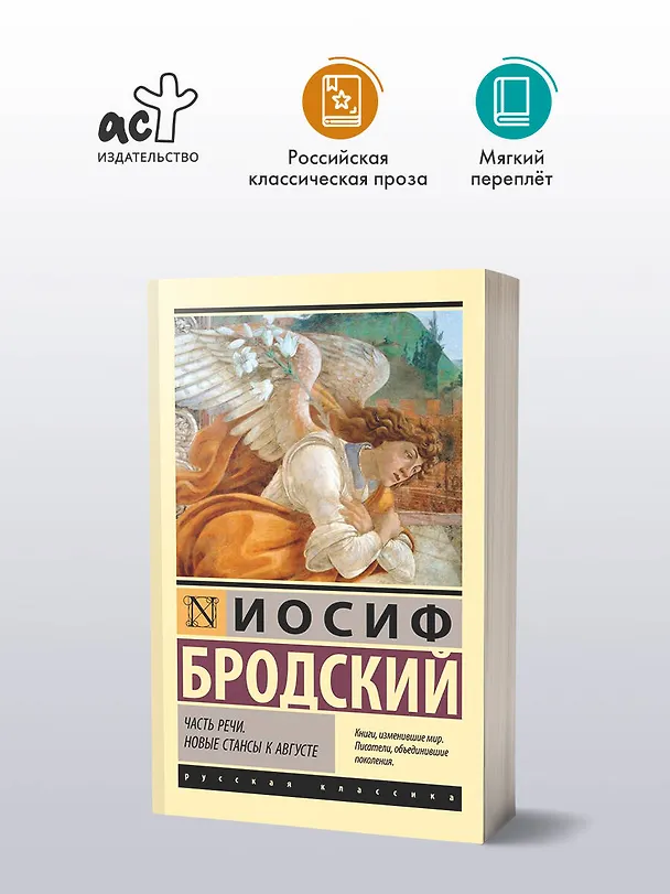 Книга Часть речи. Новые стансы к Августе (Иосиф Бродский) — 4