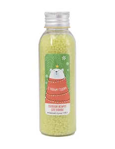 Жемчуг для ванны Мишка, аромат Ягодный пунш (Ural Lab) (85г)