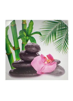 Картина Камни и орхидея (40х40) (740-214) 2478770