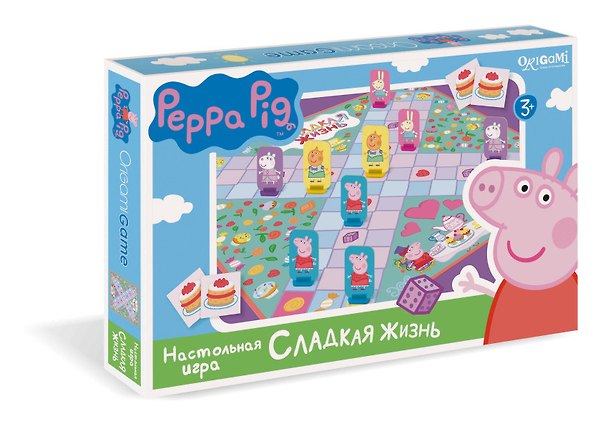 Настольная игра «Peppa Pig Сладкая жизнь», Origami 2551428 — 1