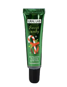 Бальзам-масло для губ Яблоко в карамели (Ural Lab) (10г)