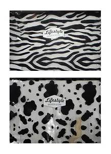 Папка на молнии А4 "Animal print" пластиковая, ассорти, Languo
