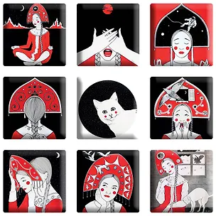 Краса. 3D Стикеры 3043738