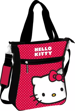 Сумка школьная "Hello Kitty" 40*34*10см с двумя ручками и лямкой, Премьера — 230358 — 1