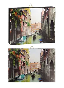 Картина Невероятный пейзаж венецианского канала (54R2_38) (15х20)