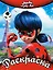 Леди Баг и Супер-Кот. Раскраска (красная) — 2719693 — 1
