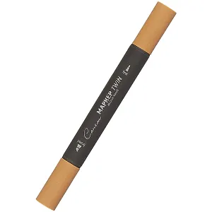 Маркер художественный "Сонет" умбра натуральная, двухсторон., тонк. и широк.долото, Сонет