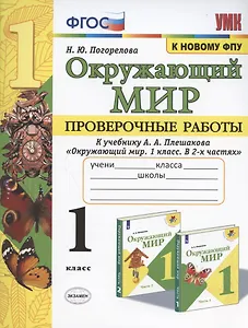 Окружающий мир. Проверочные работы. 1 класс. К учебнику А.А. Плешакова "Окружающий мир. 1 класс. В 2-х частях"