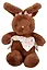 Мягкая игрушка Зайчик с бантиками (коричневый) (30см) (12-20251028-87L) — 3136011 — 2