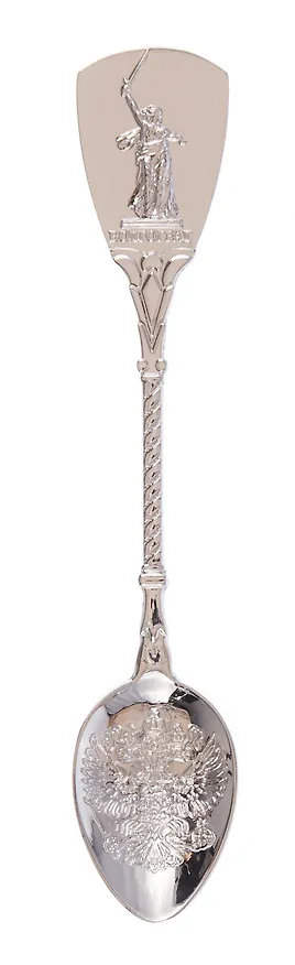 Ложка Волгоград (сув.чеканка,цв.серебро) 2955318 — 4