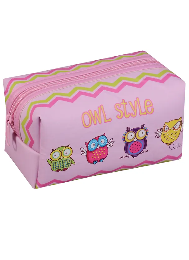 Косметичка на молнии Owl style (16х8) (ПВХ бокс) 2598139 — 1