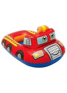 Круг надувной для плавания с сидением 89x76 см. Машинки и самолеты INTEX Арт. 59586NP
