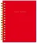 Bullet Journal (Красный) 162x210мм, твердая обложка, пружина, блокнот в точку, 120 стр. — 369737 — 2