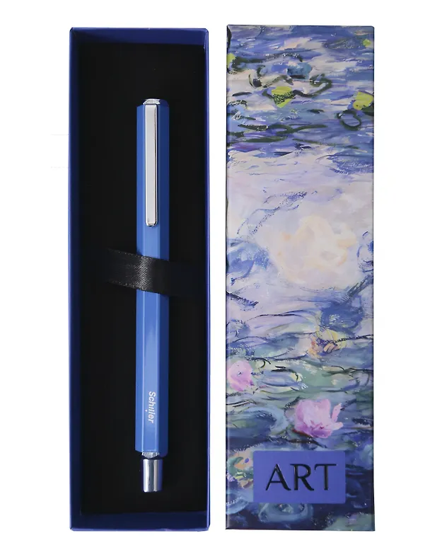 Шариковая ручка синяя, «ART. Моне К. Водяные лилии», Schiller 3111168 — 5