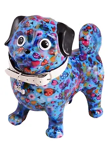 Копилка Собачка Мопс (16,5х10,5х17,5см) (148-00184)