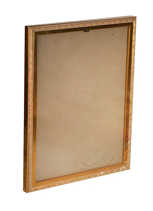 Рамка пластик 25*35 "Rosa" золотая, 100 рамок 226625 — 1