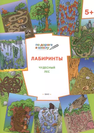 По дороге в школу. Лабиринты 6+. Чудесный лес. ФГОС — 2558055 — 1