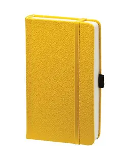 Записная книжка InFolio/Инфолио А6 (90*140) 192стр. Lifestyle" твердый переплет с резинкой I308/yellow"