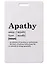 Чехол для карточек вертикальный Apathy (словарь) — 2941475 — 1