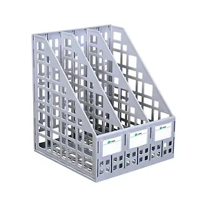 Лоток вертикальный серый сборный , Стамм