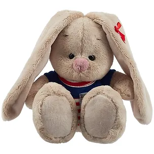 Игрушка мягкая Budi Basa, Зайка Ми в морской футболке (15 см) (SidX-397) 2842590