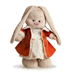 Мягкая игрушка Зайка Ми в дубленке и белом платье (32 см) (StM-035) 2519414