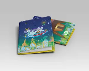 Обложка для паспорта Тайна третьей планеты Пегас