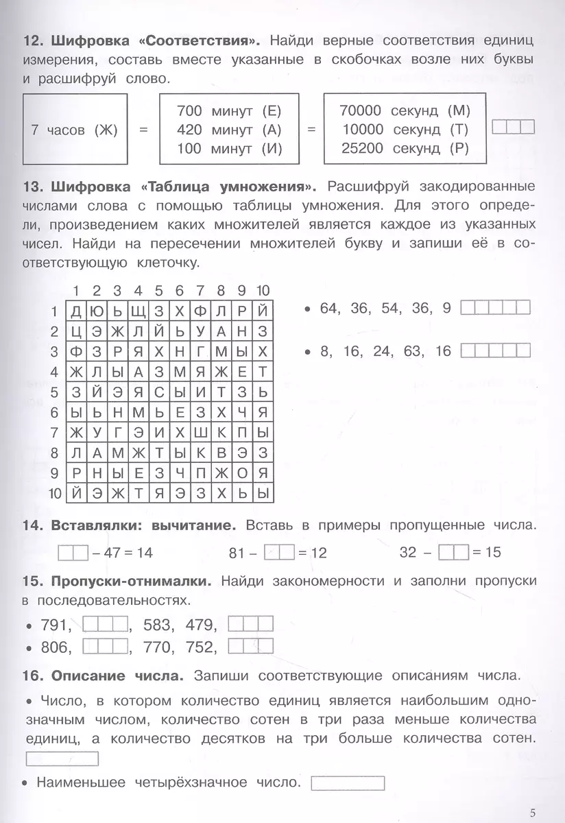 500 заданий на каникулы. Математика. 3 класс. Упражнения, головоломки,  кроссворды, ребусы (Сергей Зеленко) - купить книгу с доставкой в  интернет-магазине «Читай-город». ISBN: 978-5-9951-5255-2