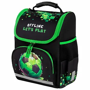 Ранец "Offline" 1 отделение, 35*28*18 см, 3 кармана, эргономичная спинка