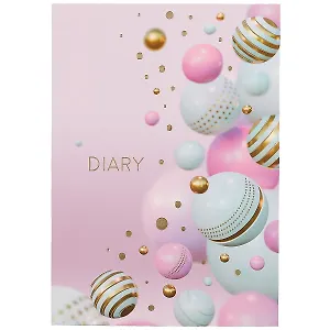 Ежедневник недат. А5 80л "Яркая графика" интегр.переплет, тисн.фольгой, лам.софт-тач, офсет