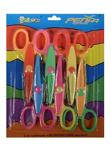 Набор фигурных ножниц 6 в 1