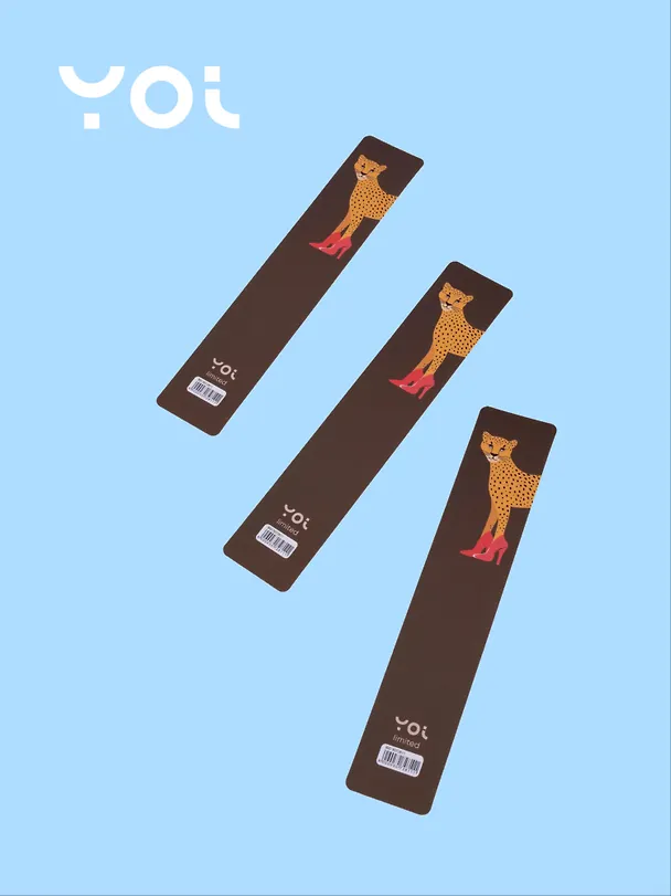 Закладка для книг «Леопард», пластик, Yoi 3072811 — 2