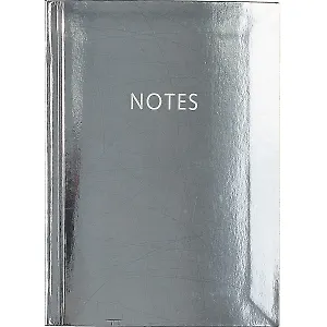 Записная книжка А6 112л кл. "Color shine. No 1" интегр.обл., твин-лак, печать по металлиз.пленке