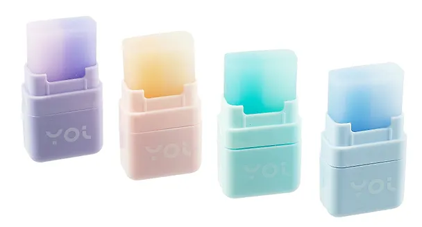 Ластик «Pastel», Yoi, собиратель стружки, в ассортименте 3042254 — 6