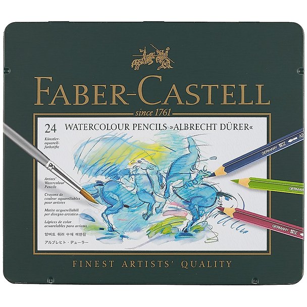 Карандаши акварельные «Albrecht Durer», 24 цвета, Faber-Castell 219417 — 1
