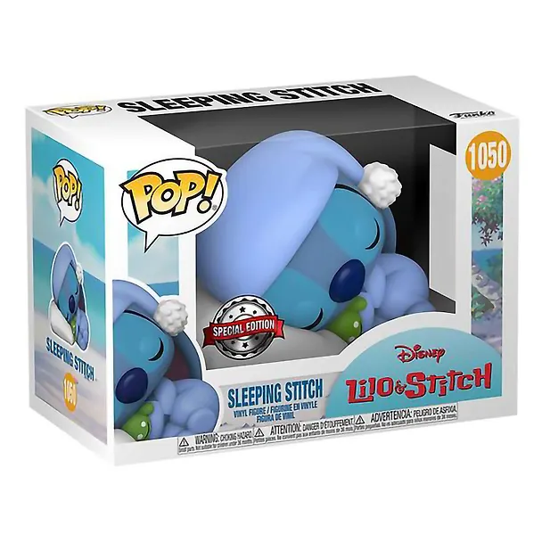 Фигурка Funko POP! Disney Lilo & Stitch Sleeping Stitch (Exc) (1050) 56127 (Fun25491106) 3144168 — 2