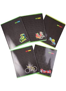 Тетрадь в клетку Феникс+, "Спорт", 48 листов, в ассортименте