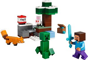 Конструктор LEGO Steve's Taiga Adventure