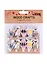 Прищепки Нарядные звери, 10 шт в пак с  хедером (дерево) (227) — 2691920 — 1